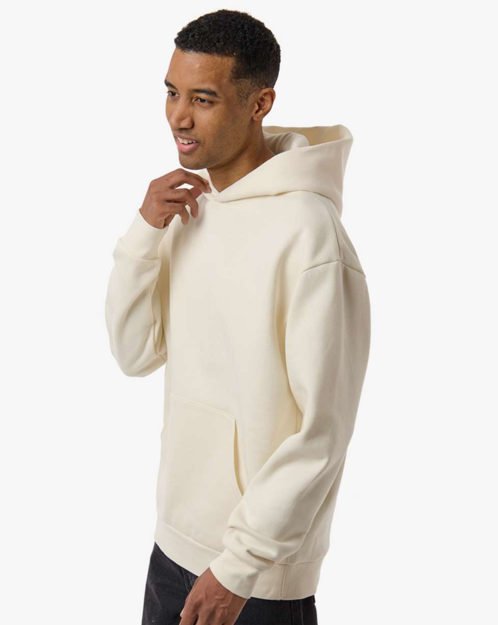 SAMPLE - ONE OR DOUBLE SIDED PRINT (Unisex BOXY DROP SHOULDER Heavyweight Hooded Sweatshirt )