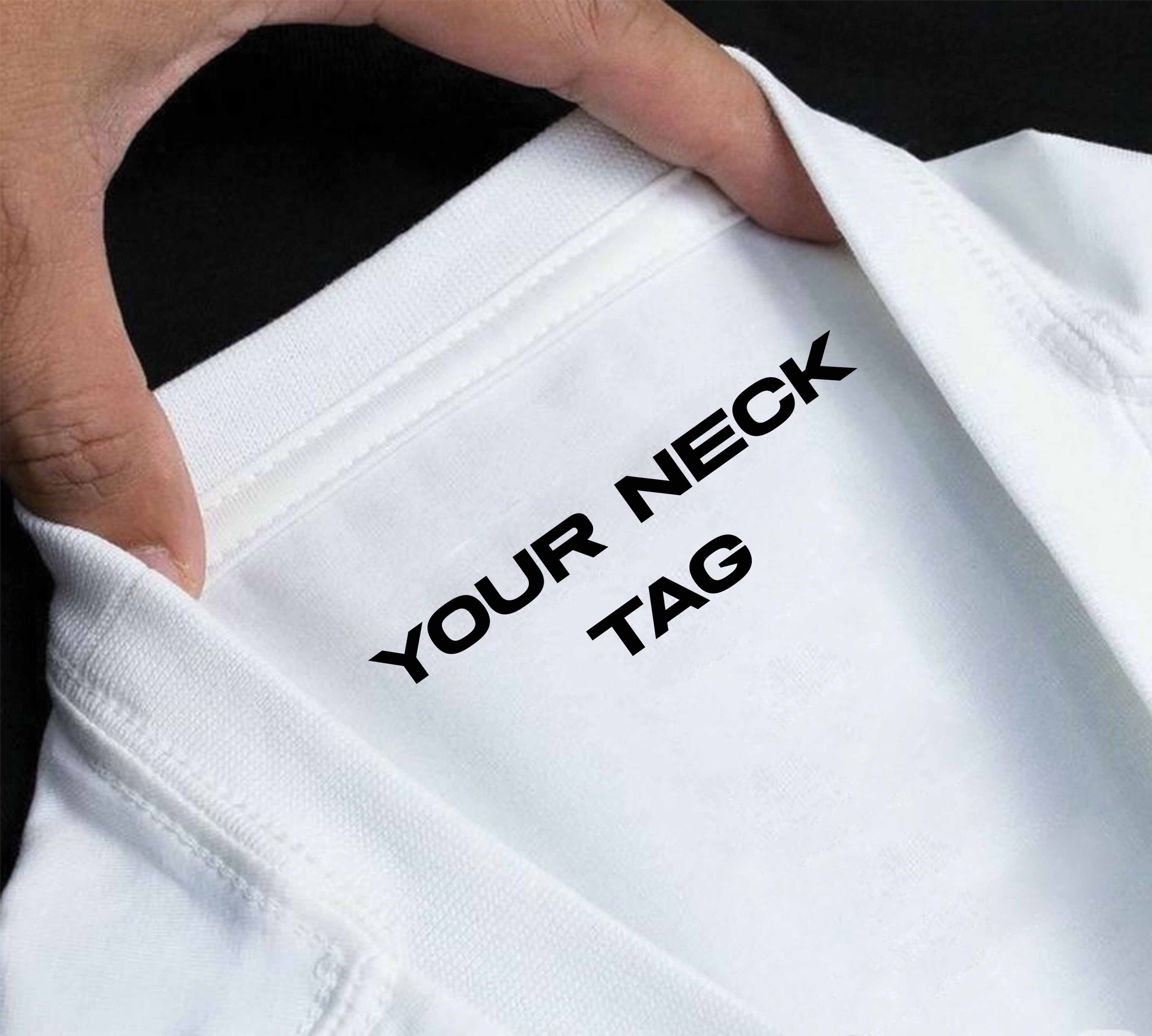 PRINTED NECK TAG